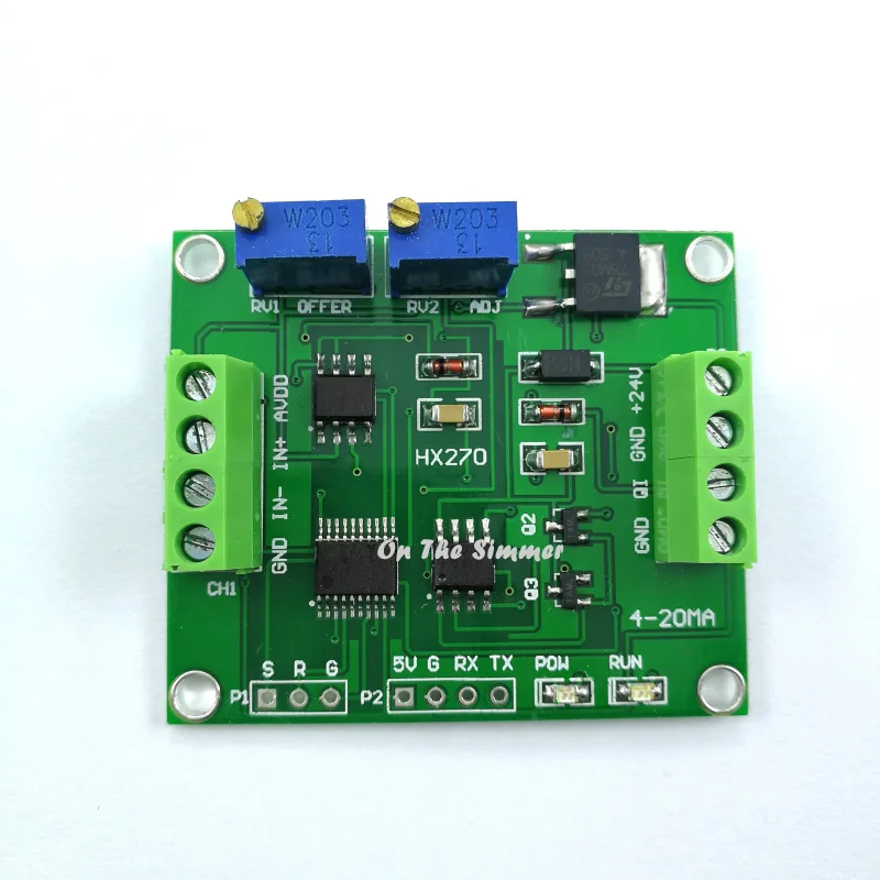 

The load cell amplifier 4-20ma / load cell transmitter / weight transmitter /