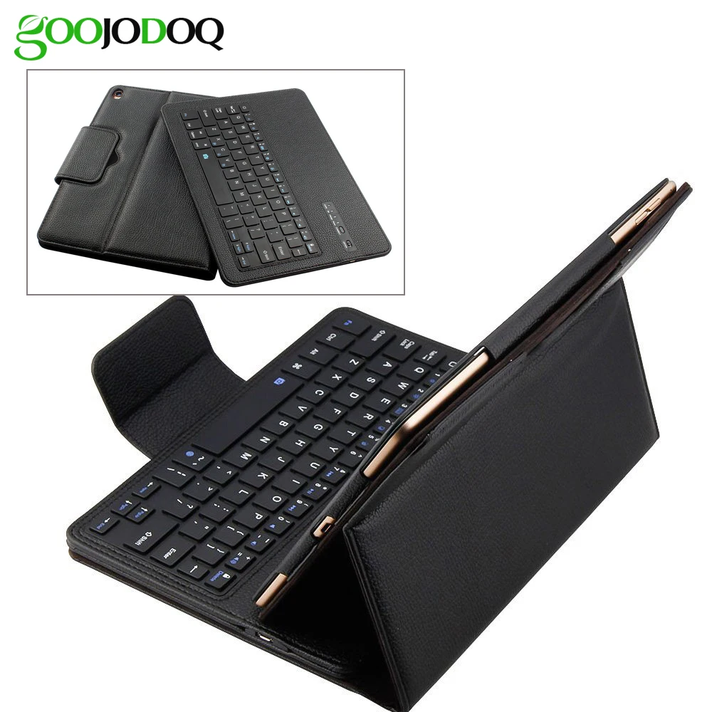 

GOOJODOQ Case For iPad 2 3 4 Bluetooth Keyboard Case + PU Leather Smart Cover Wireless Bluetooth Keyboard for ipad 2 3 4