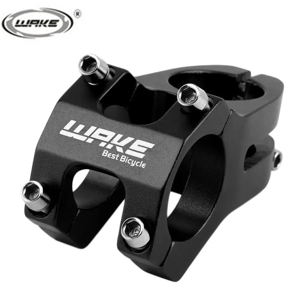 

WAKE 31.8mm Aluminium Alloy Bicycle Stem High-strength CNC Machined Bike Stem MTB Mountain Road Handlebar Stem