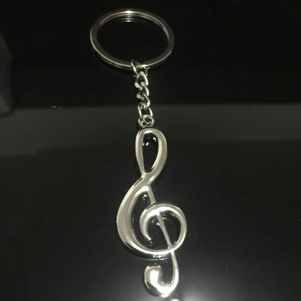 95 pieces Music Keychain Choir Gift Metal Musical Note Key Chain
