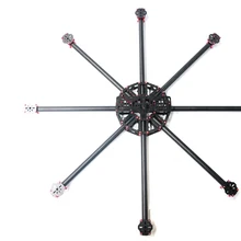 Hh-драконов 1050 мм Большой Класс Профессиональный 25 мм чистого углерода Волокно трубки octocopter/Hexacopter/Quadcopter Рамки комплект