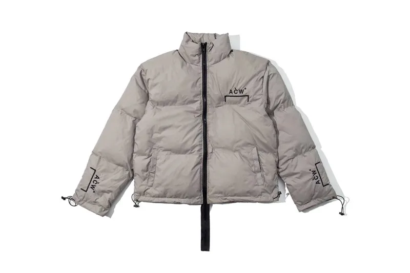 ACW A-COLD-WALL куртка с вышивкой для мужчин и женщин, 1:1 куртки высокого качества, пальто, сохраняющее тепло, зимняя модная уличная куртка ACW