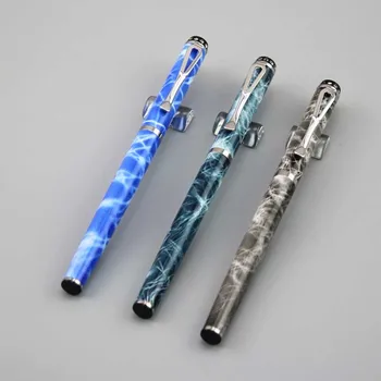 

DKW male female fountain pen High quality pens business gift boyfriend present husband luxury caneta with 5pcs ink sac 013