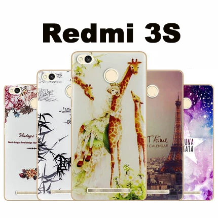 Xiaomi Redmi 3s case cover TPU New wave case for Xiomi Xiaomi Redmi 3s 3 s phone case Cartoon tpu Xiaomi Redmi 3s pro case cover