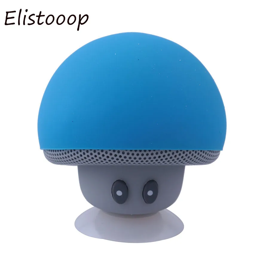Elitooop новая мини Колонка в форме гриба Беспроводная Bluetooth 4 1 MP3 плеер микрофон