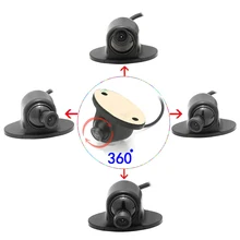 CCD di visione notturna di HD della macchina fotografica frontale/laterale/sinistra/destra/macchina fotografica di retrovisione 360 gradi di Rotazione universale auto che inverte parco camera
