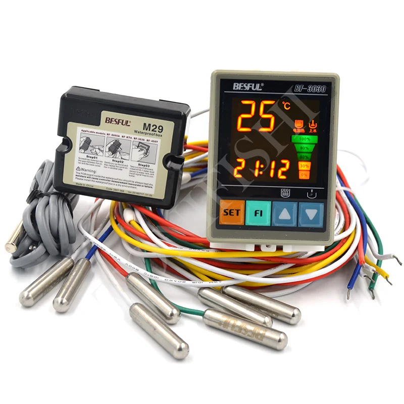 High precision BF 3030 solar heat pump thermostat automatic timing