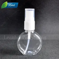 35 мл прозрачная пластиковая бутылка-спрей, 35CC пустой косметический контейнер, тонер/вода/парфюм суб-розлива (100 шт./лот)