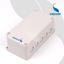 200 100 70mm IP66 ABS Waterproof Terminal Box ABS Terminal Block Box within 15 Copper Terminals