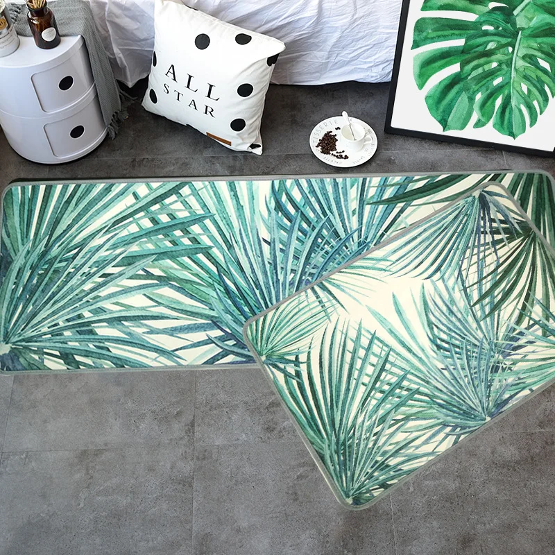 Leaves Area Rugs And Carpets for Kids Baby Home Living Room Tropical Plants Washable Stairs Hallway Bedroom WC Door Bath Mats Leaves Area Rugs And Carpets for Kids Baby Home Living Room Tropical Plants Washable Stairs Hallway Bedroom WC Door Bath Mats