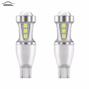 

2 stks 1000Lm W16W T15 Led-lampen Canbus OBC Foutloos LED Backup LED Bulb Car Reversing Light White Light