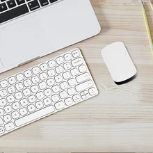 Беспроводная мышь, Молодежные портативные мыши для Macbook Mi, ноутбука, 1200 dpi, компьютера, 2,4G, приемник, Портативная оптическая