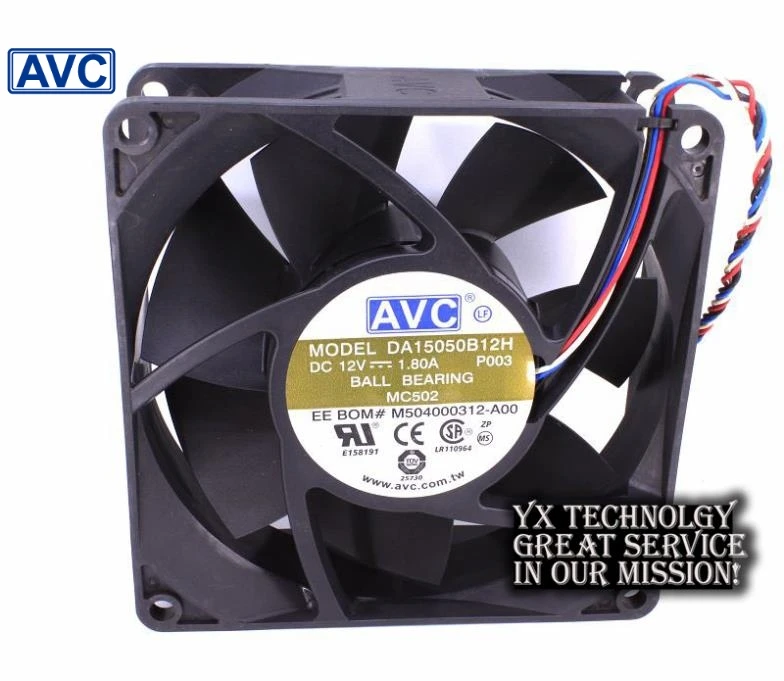 AVC Новый DA15050B12H DC12V 1.80A 150*150*50 мм вентилятор охлаждения | Компьютеры и офис