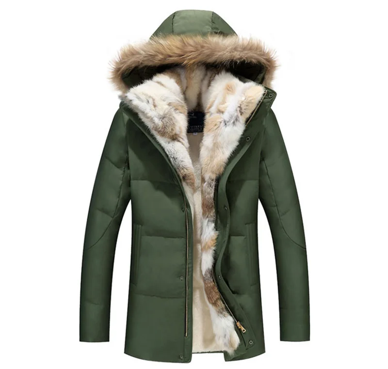 Dikke Warme Winter Jas Parka Mannen Casual Bontkraag Hood Militaire Overjas Winddicht Witte Eend Down Jas Plue Size 5XL Dikke Warme Winter Jas Parka Mannen Casual Bontkraag Hood Militaire Overjas Winddicht Witte Eend Down Jas Plue Size 5XL