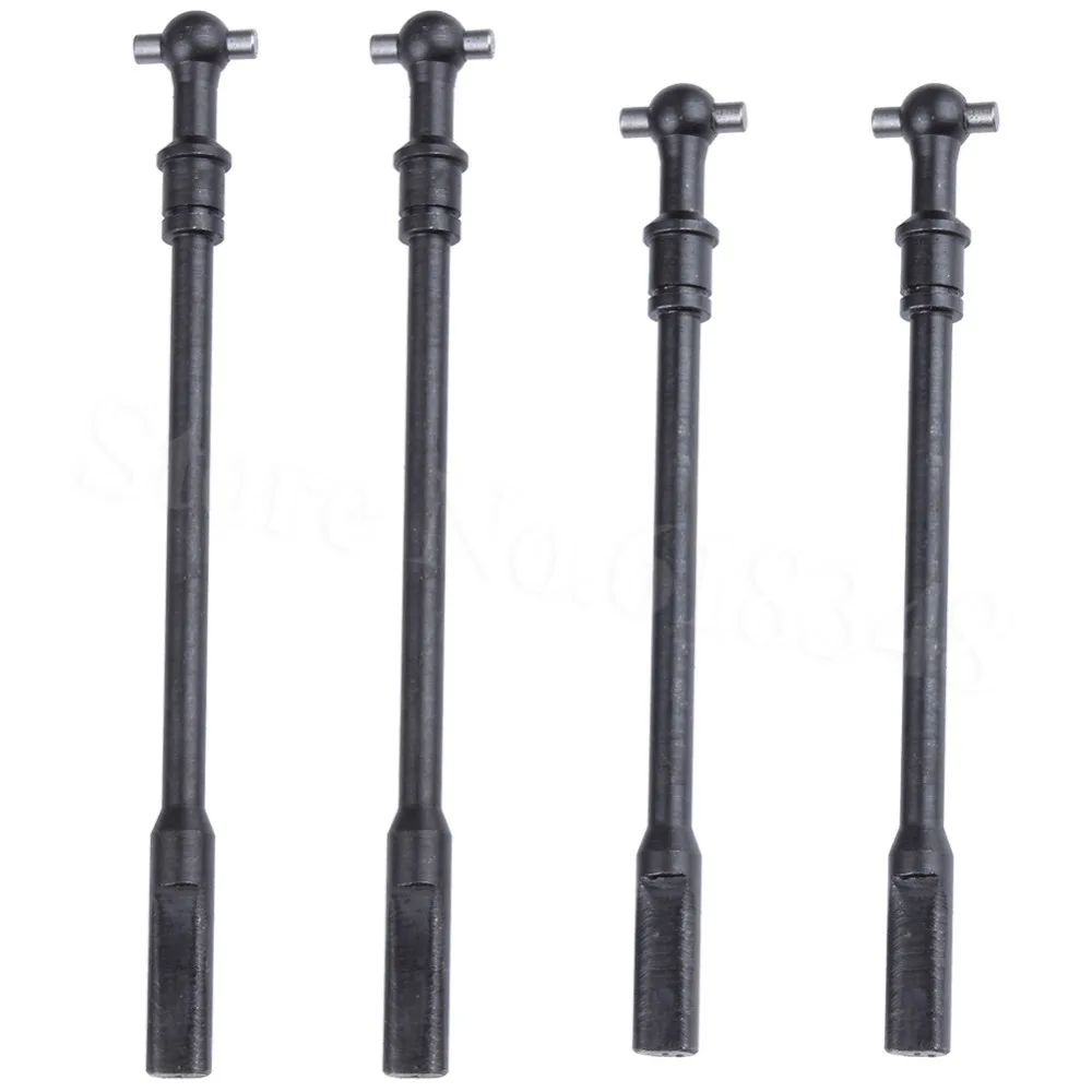 

4Pcs Metal Steel Drive Shaft Left / Right HSP 18007 18008 For 94180 1/10 4WD Rock Crawler Pangolin RC Models Car Spare Parts