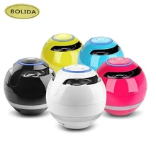 Bolida Bluetooth Mini Speaker Receiver Boombox FM Radio Portable Caixa De Som Amplifier MP3 Subwoofer With Mic Loudspeaker