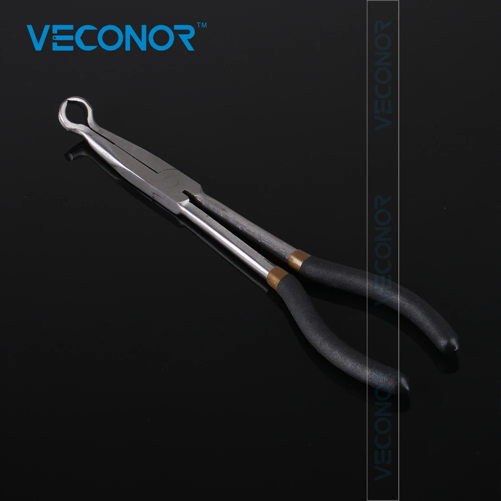 Vkonor 11 дюймов Многофункциональный длинноходный круглый нос плоскогубцы вилка кабель съемник шланг и кабельные плоскогубцы механика ручные инструменты