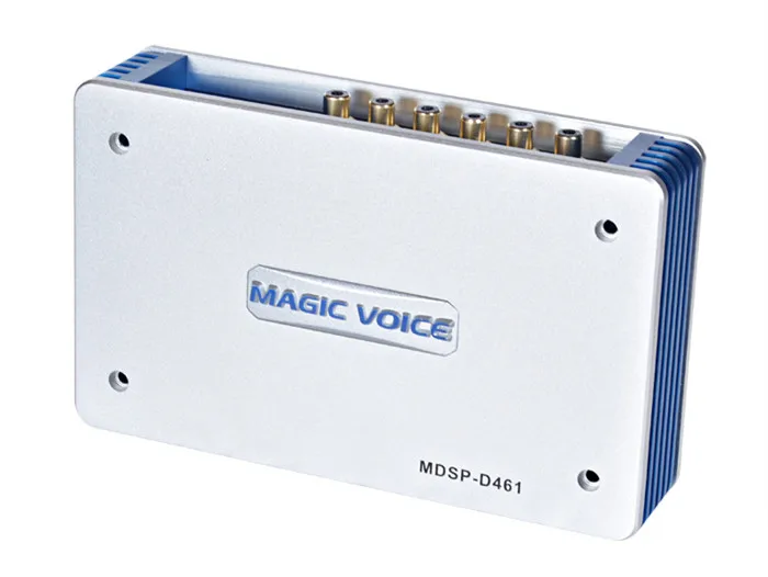Car Digital Sound Processor Audio 6 Channel DSP Processor with 31-Band Equalize with Amplifier 4 Input 6 Output MDSP-D461