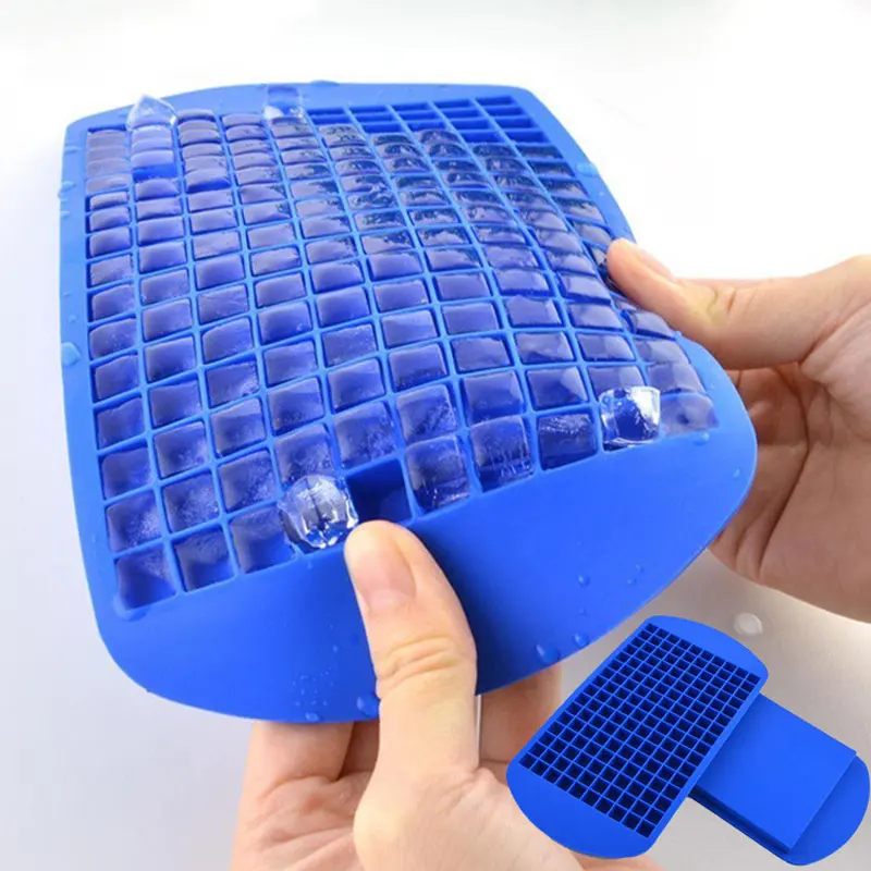 160 grid(1*1cm) Mini Small ice lattice Mold Silicone Sweet Cookies Mould Baking Chocolate Ice Cube Tray Bakeware