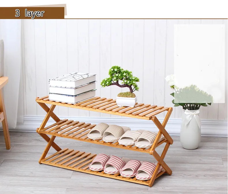 Simple Shoes Shelf Space Dustproof Multi-layer Shoe Storage Economy Free Installation Dormitory Household Folding Shoe Rack