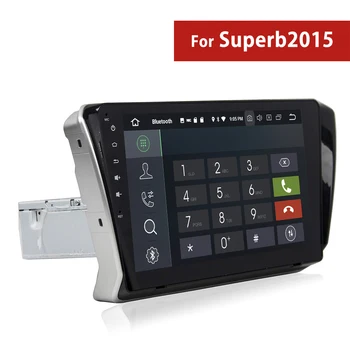 

2 Din Touch Screen Car DVD Radio for Skoda Superb 2015 Android car Multimedia Player with GPS WIFI TV AUX 3G 4G Bluetooth
