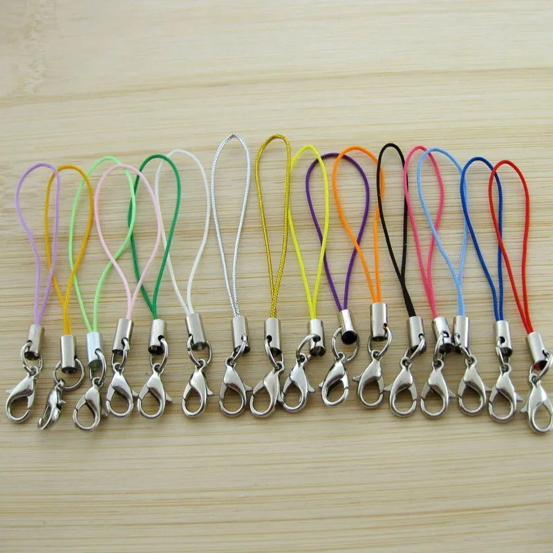 5PCS Lot DIY Lobster Clasp Keychain Women Bag Phone font b Wallets b font Keyring Ornaments
