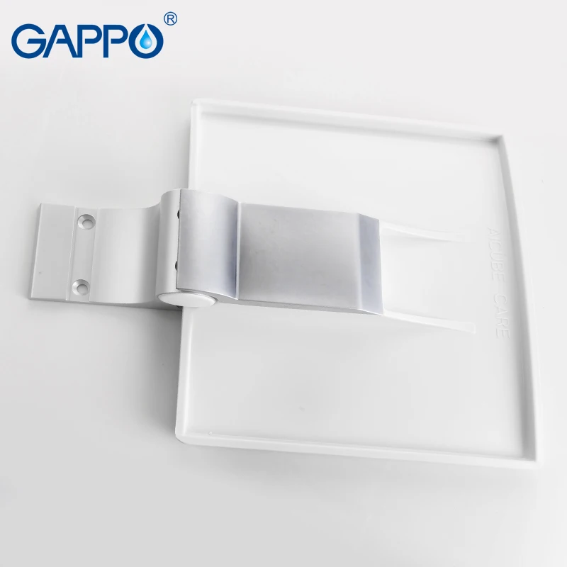 GAPPO, белое настенное сиденье для душа, складная скамейка для детского туалета, складные душевые стулья для ванной, табурет для душа, стул для ванной