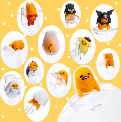 12 шт./компл. Симпатичные Gudetama яйцо путитто серии чашки 3 см Фигурки героев игрушечные лошадки #2056 Brinquedo игрушка для детей девочек и мальчико