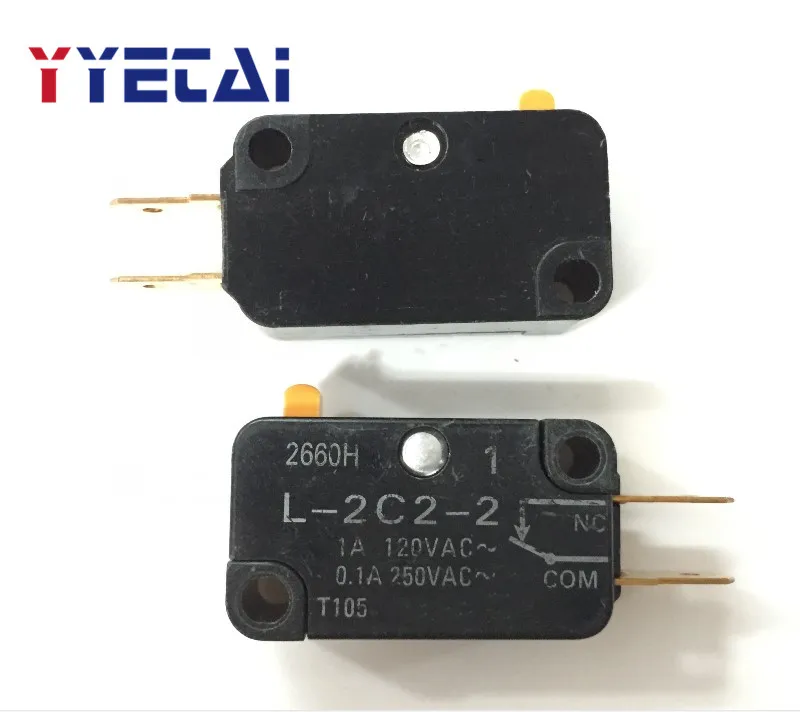 YongYeTai L-2C2-2 micro switch limit 1A 120VAC normally closed line 2 feet free shipping | Обустройство дома