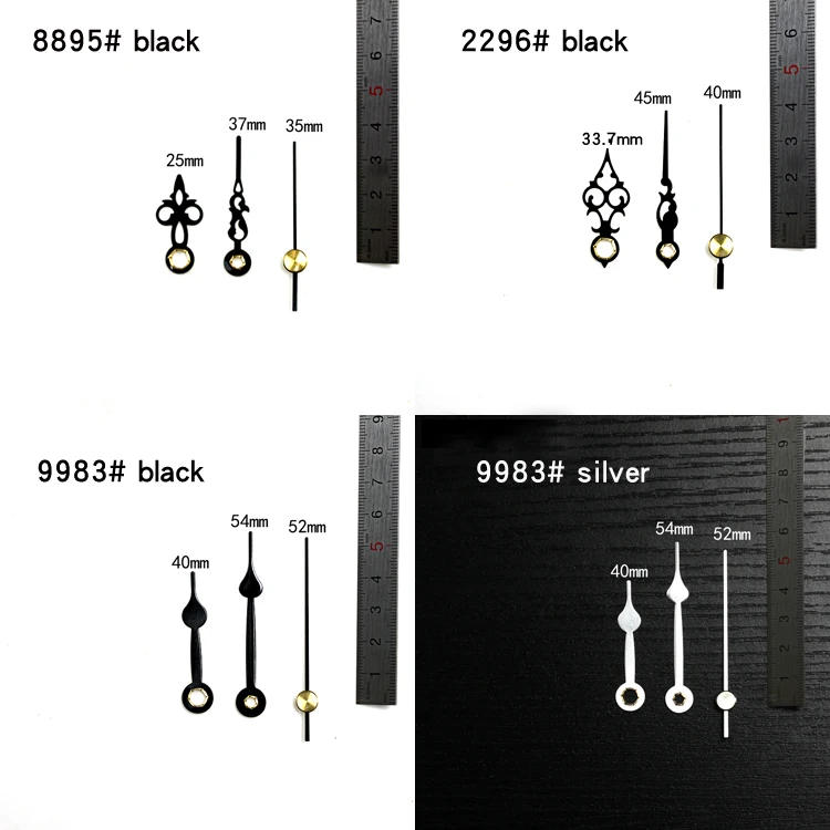 12888SA защелкивающийся в тип механизм настенных часов с руками бесшумный Пластиковый DIY принадлежность для часов наборы развертки кварцевый механизм