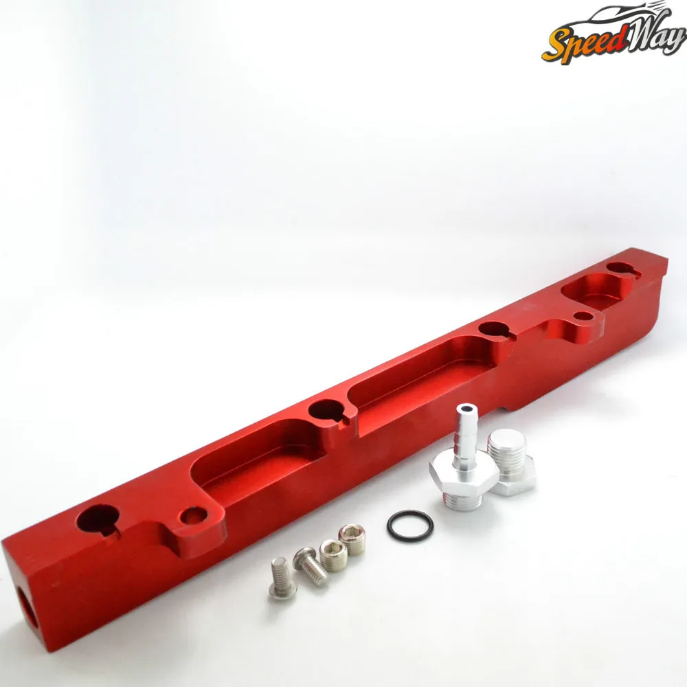 

Speed Way - Racing Fuel Rail kit for honda DC5 K20 Red