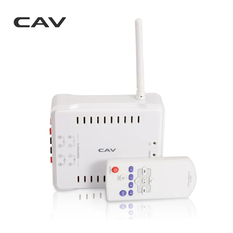 

CAV HT-42BT Bluetooth Amplifier Multi Source Single Zone Wireless 4.1 Channel Home Amplifier High Fidelity Mini Amplifiers