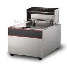 Electric deep fryer Single tank frying oven stainless steel 6lliters 220v 50hz