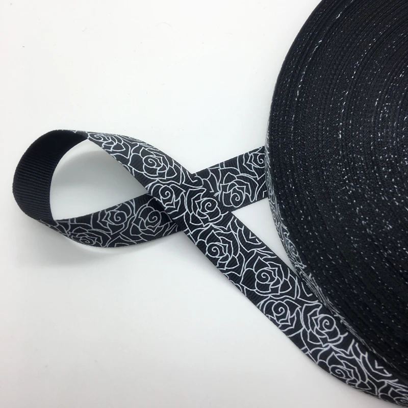 Free Shipping 5 Yards 3/4'' 20mm Wide Printed Grosgrain Ribbon Hair Bow/Christmas/wedding DIY Sewing #AD31 | Дом и сад