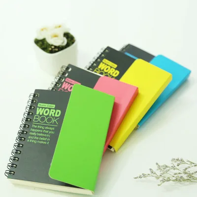 

2pcs/Lot Korean Creative Language Study Word Book Vocabulary Notebook Portable Small Pocket Notebook for Students