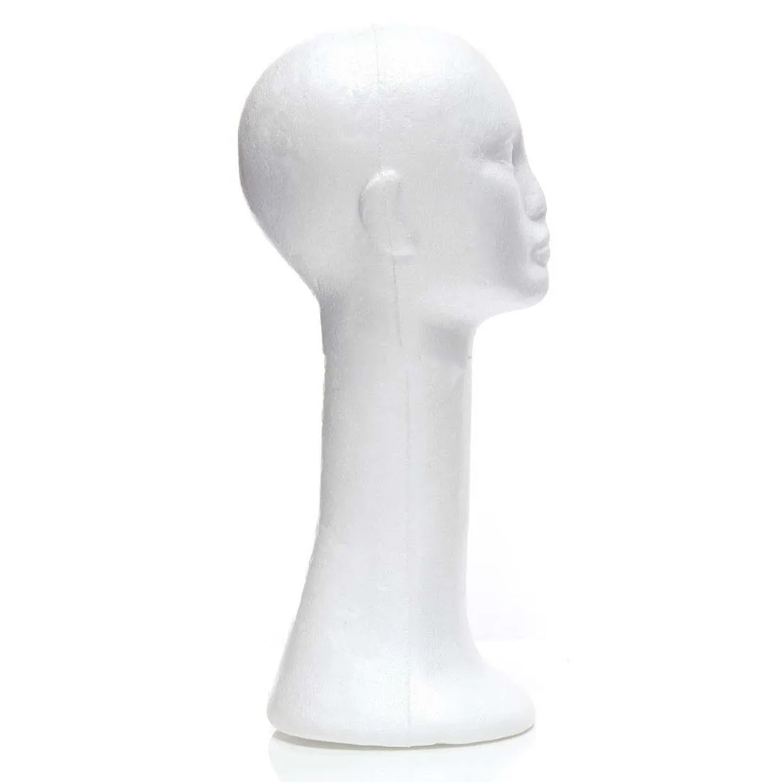 Горячая длинная шея женская модель головы пены очки волос парик Манекен шляпа стенд пенопласт