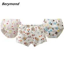 4 шт./лот для девочек нижнее белье для мальчиков Дети хлопок Ткань боксер обтяжку Трусики для женщин оказать Обувь для девочек Хлеб трусы