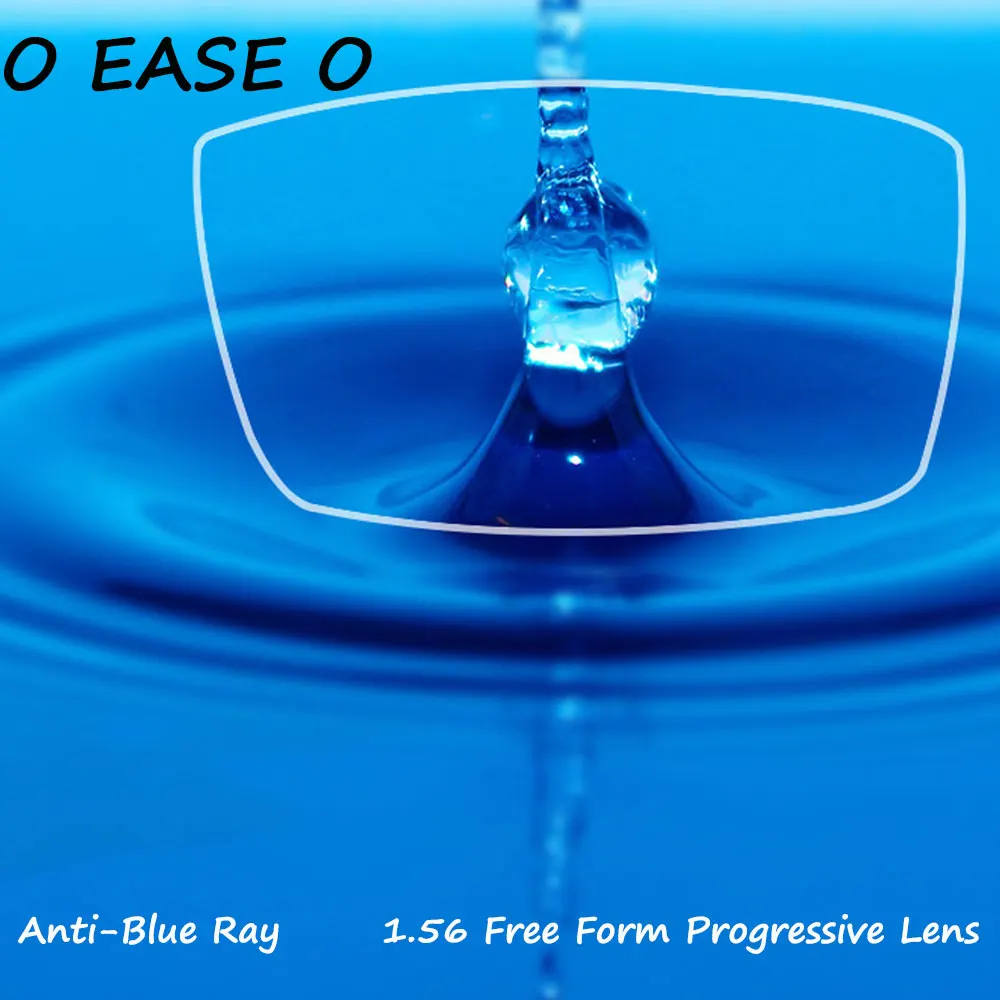 

2018 Anti-Blue Ray Lens 1.56 Free Form Progressive Prescription Optical Lens For Eyes Protection Glasses Lenses Optical
