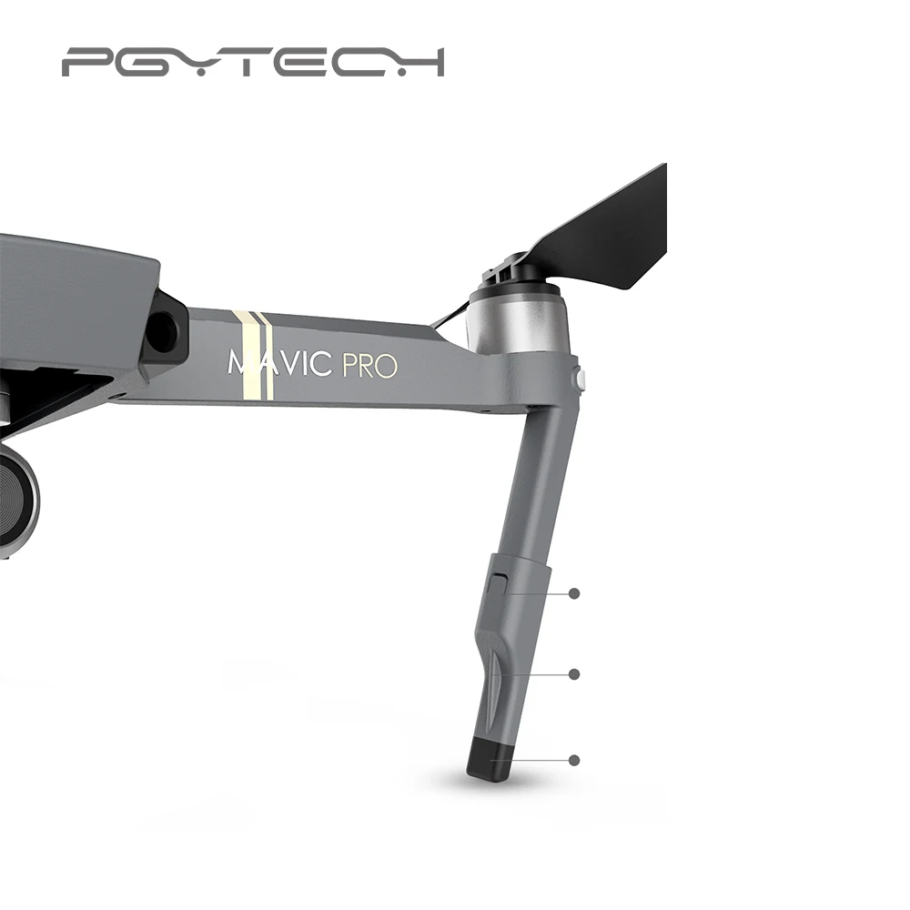 Pgytech Расширенный Шасси ноги Поддержка Protector Расширение Замена пригодный для Mavic Pro
