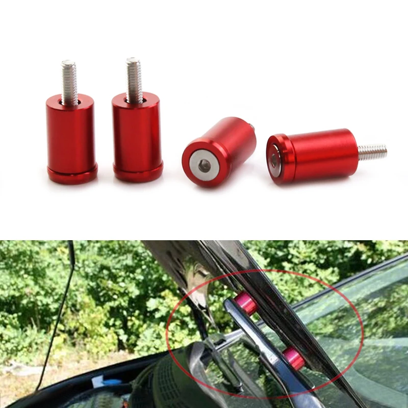 Car Aluminum Alloy Engine Hood Ventilation Spacer Riser Fit for 6mm Motor Spacer Riser Green Car Aluminum Alloy Engine Hood Ventilation Spacer Riser Fit for 6mm Motor Spacer Riser Green