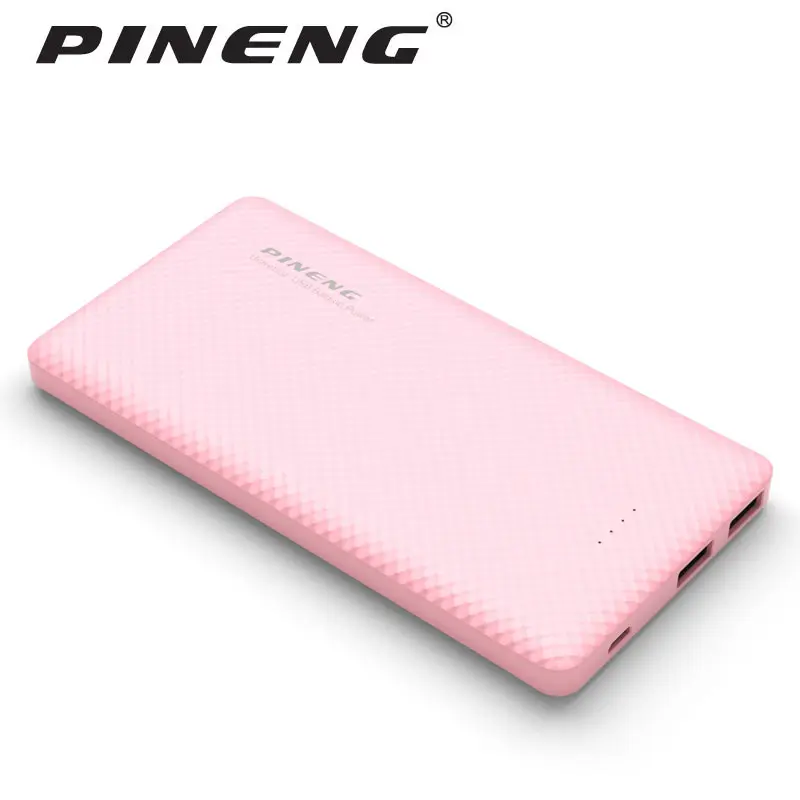 

Original Pineng 10000mAh Power Bank PN-958 Portable Shake Start External Battery Li-Polymer Dual USB For Xiaomi Samsung Phone8