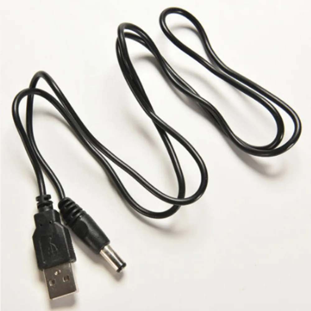 USB 2,0 штекер A к DC 5,5 мм* 2,1 мм штекер DC розетка кабель