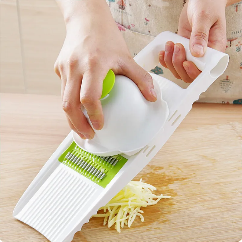 

5 Blade Slicer Vegetable Fruit Cutter Shredders Vegetable Graters Slicer Kitchen Accessory Useful Cucumber Carrot Cutter Peeler