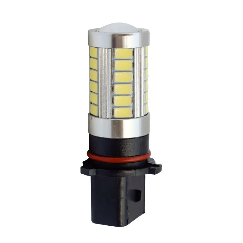 1 шт. P13W 33 SMD 5630 5730 СВЕТОДИОДНЫЙ Автомобильный внешний лампы DRL парковочная лампа грузовик дневного света супер яркий автомобильный Стайлинг 12 В