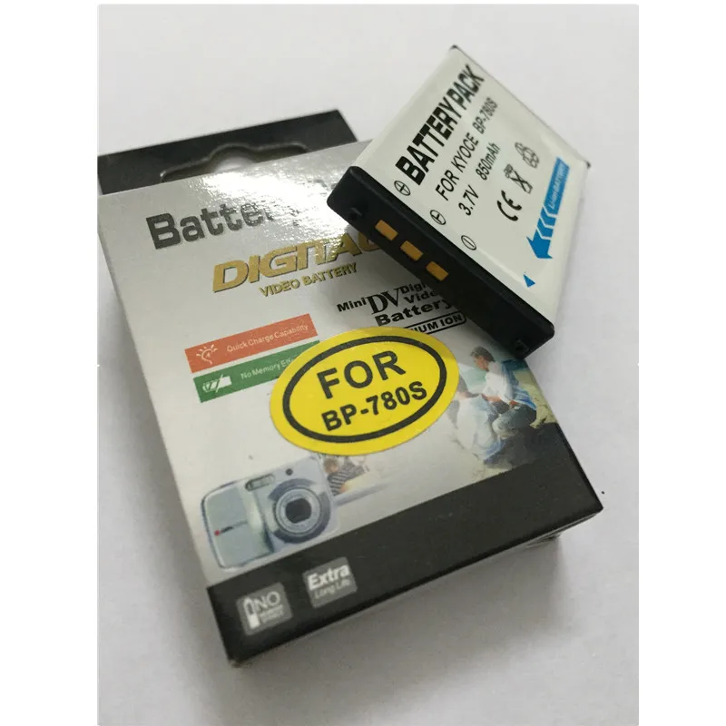 BP-780S BP 780 S литий-ионный аккумулятор Батарея BP780S комплект литиевых батарей для Kyocera SL300R SL300RT SL400R BP780S цифровая камера Батарея