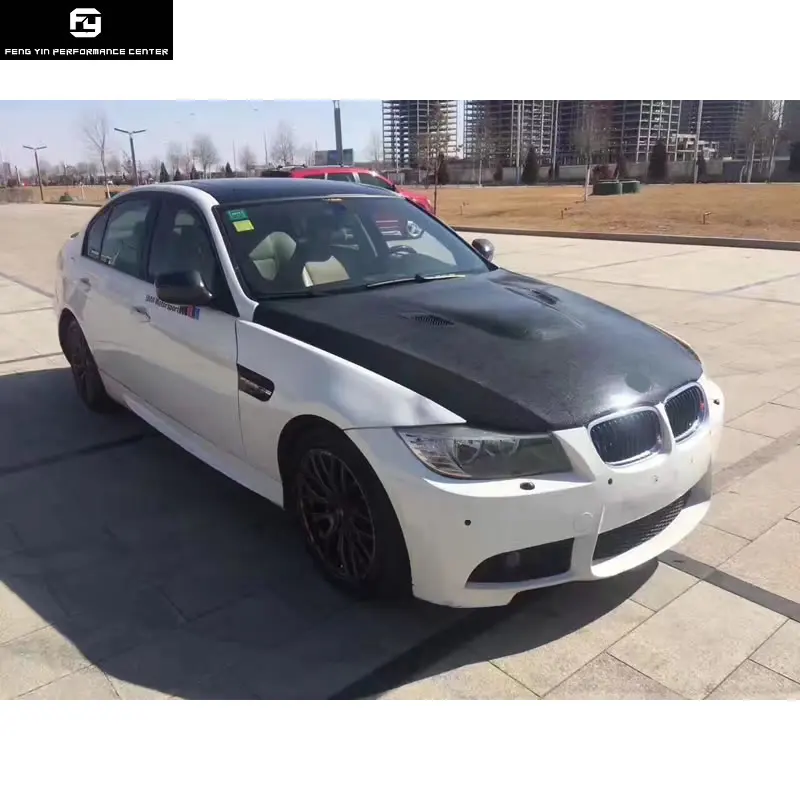 E90 M3 LCI PP Неокрашенный авто передний бампер задний бампер боковые юбки передние крылья для BMW E90 M3 LCI 09-12