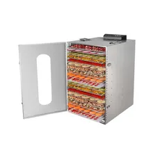 20 лотков контроль температуры фруктовый осушитель из нержавеющей стали сушилка для еды для закусок фрукты овощи сильный сушильный осушитель