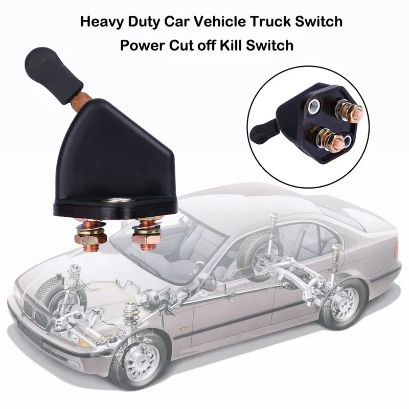 

CARPRIE Battery Switch 1Pcs Heavy Duty Car Vehicle Truck Switch Master Isolator Power Cut off Kill Switch dropship ap12