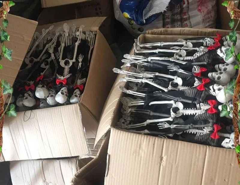 Cosplay&ware 1pairslot Halloween Decoraions Horror Skeleton Frame Haunted Ghost Bride Bridegroom Couple Party -Cosplayware Store HTB1q9QjXHj1gK0jSZFOq6A7GpXah.jpg