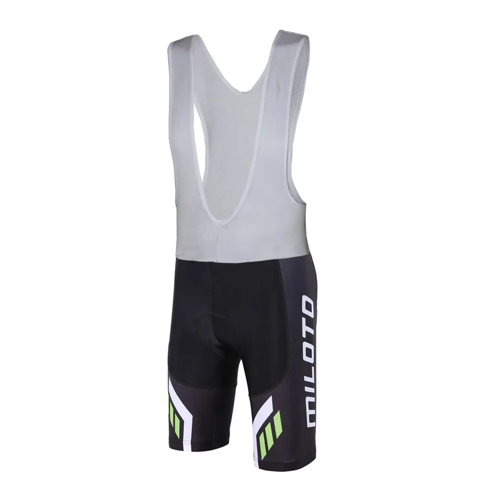 Miloto Men's Bike Bibs Mountain Bike Padded Bib Shorts Cycling Padded